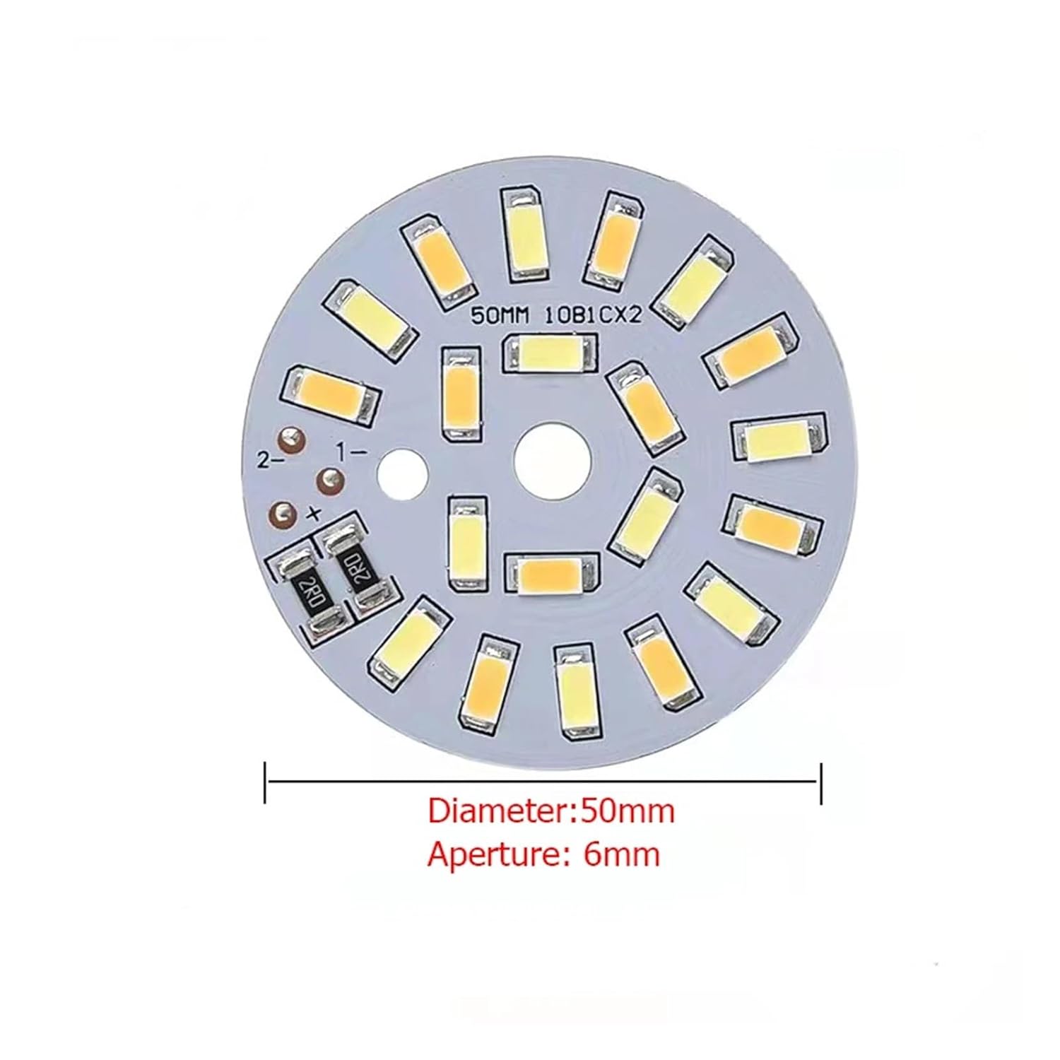 1PC DC 5V LED Light Online Touch Switch dimmer Controller with 1 Meter or 2 Meter Wire 10W White Warm Light Panel 50MM(1m)