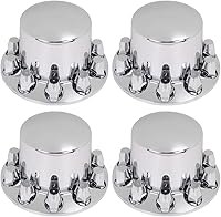 Vista 3 de G-PLUS Tapacubos centrales cromados para rueda trasera de camión de 1 tonelada compatibles con Dodge Ram 3500 2011-2016, 2