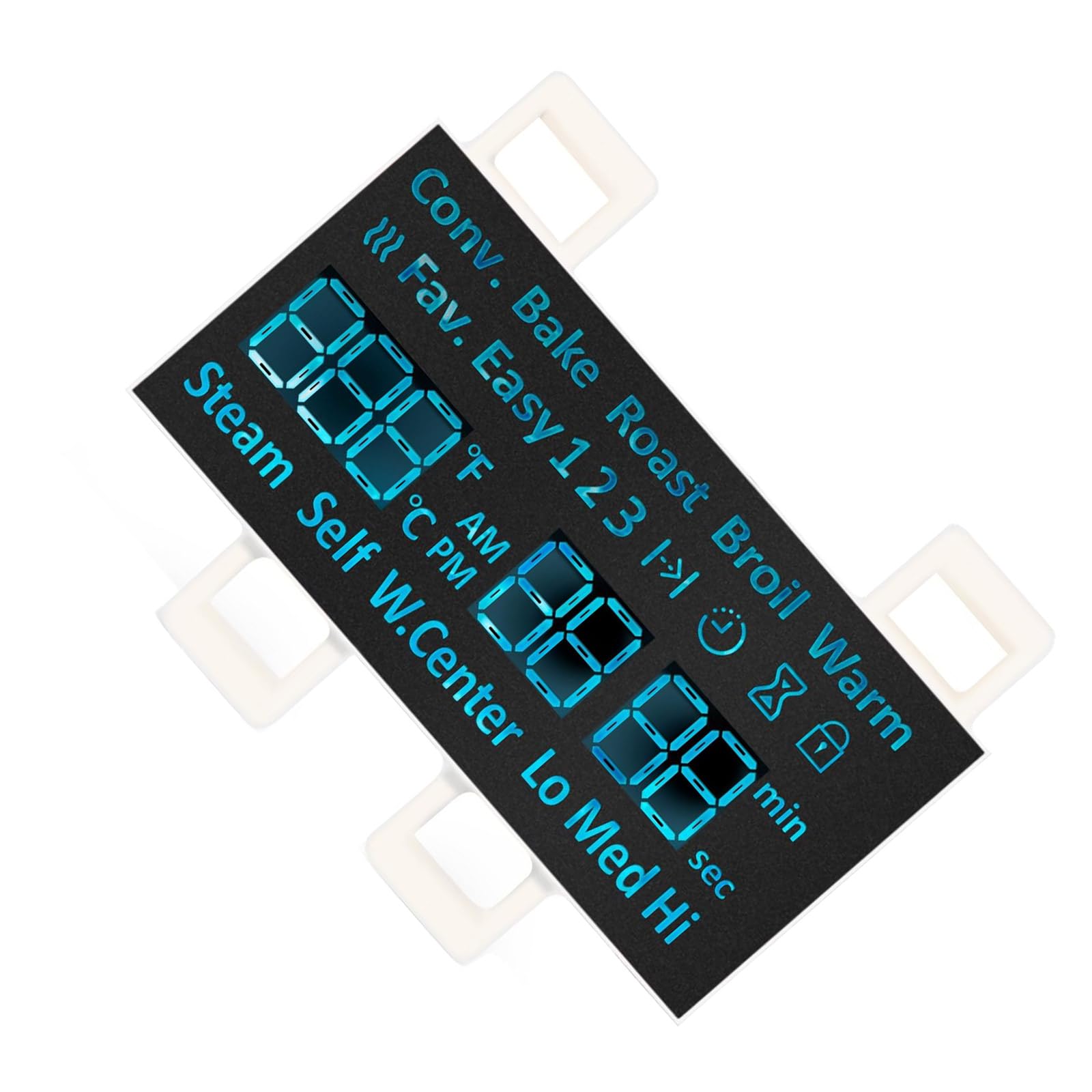 Pantalla LED DE07-00129A con textura para hornos