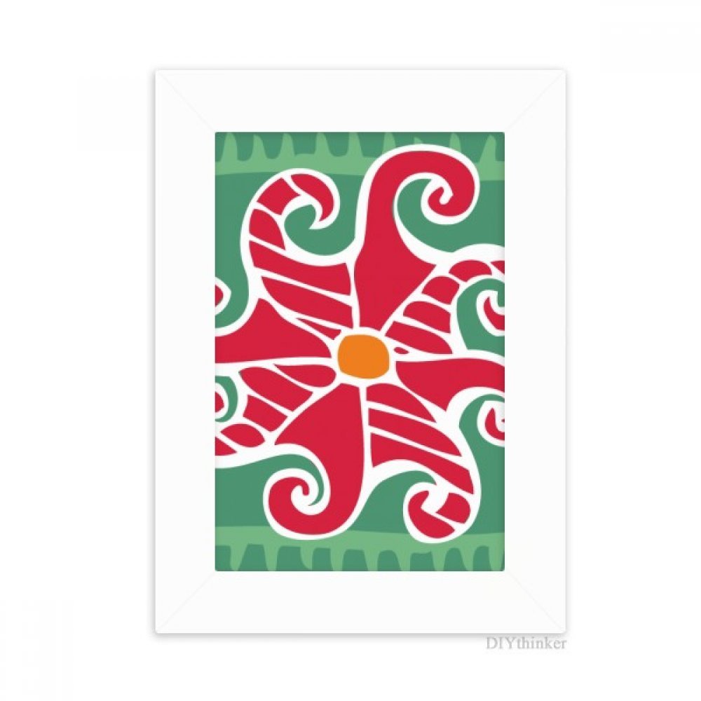 Cadre photo bureau soleil rouge mexique 5x7 pouces pour décor de table