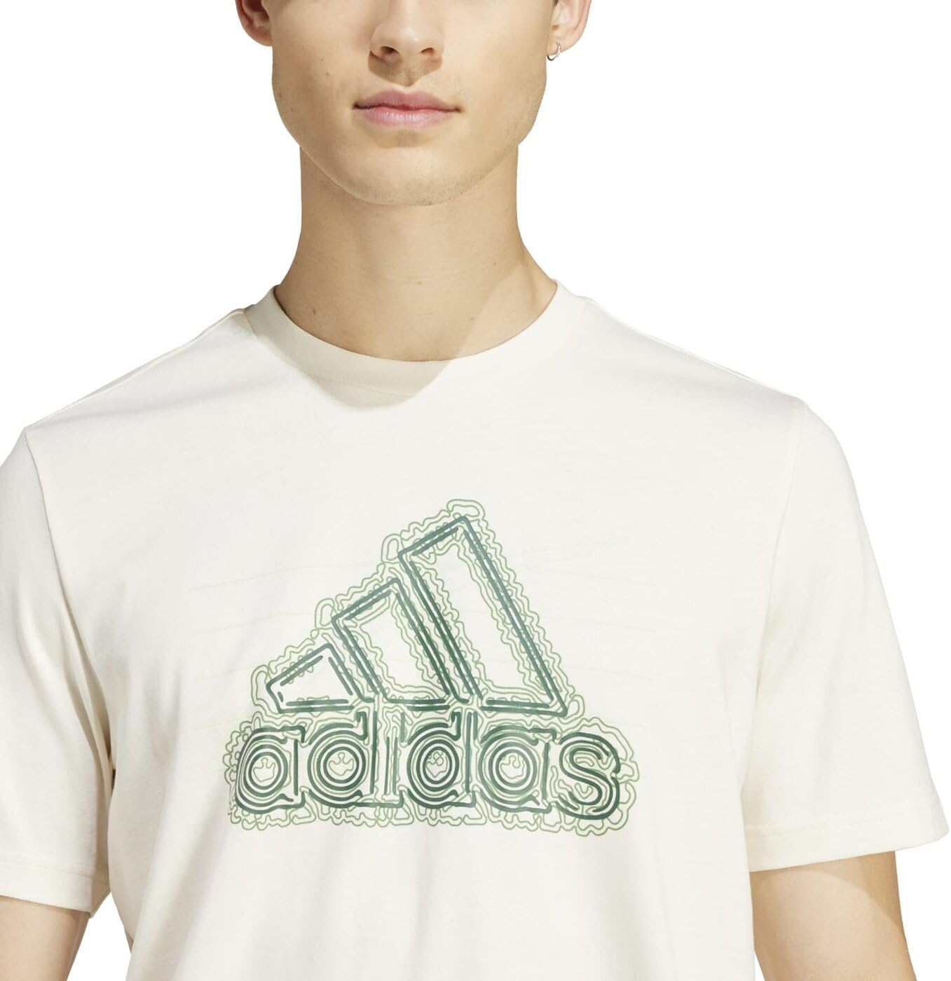 تي شيرت مطبوع عليه شعار النمو الجرافيكي للرجال من اديداس 2026 - view 6