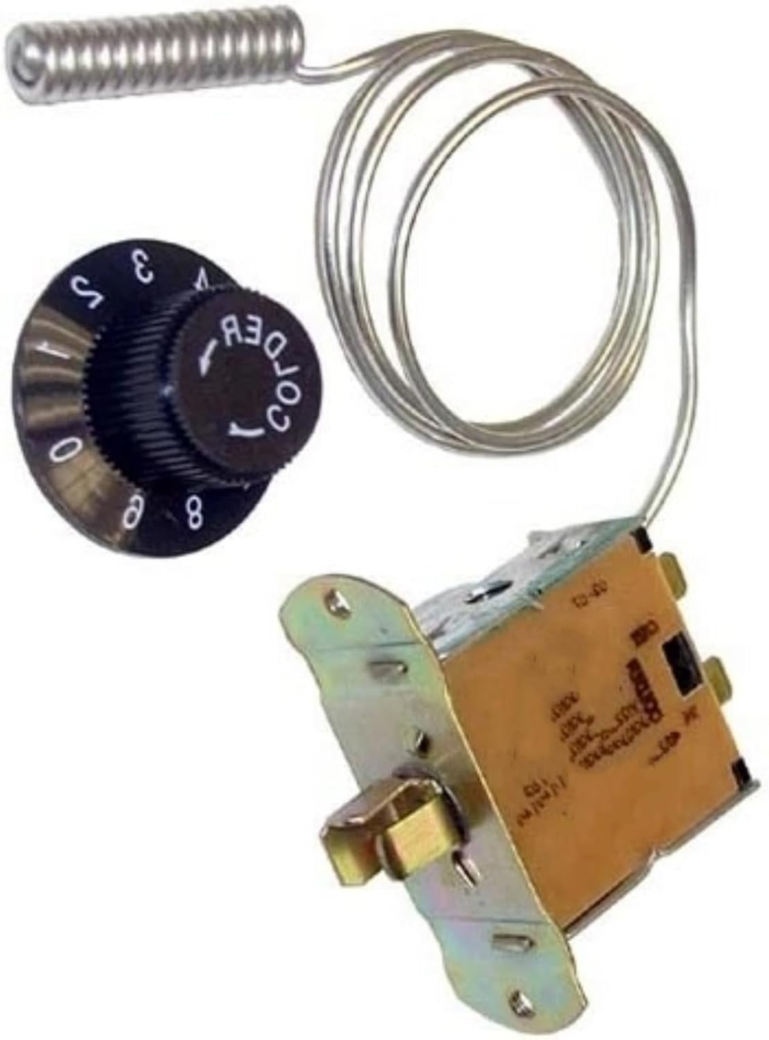 800312 Coil Sensing Freezer Thermostat Parts Replacement - for Commercial Cooking Equipment Parts Accessories FREEZER CONTROL W/DIAL 12F 12FG 23F 23F-2 23FG 24-GC 35F 36-GC 49F 49F-4