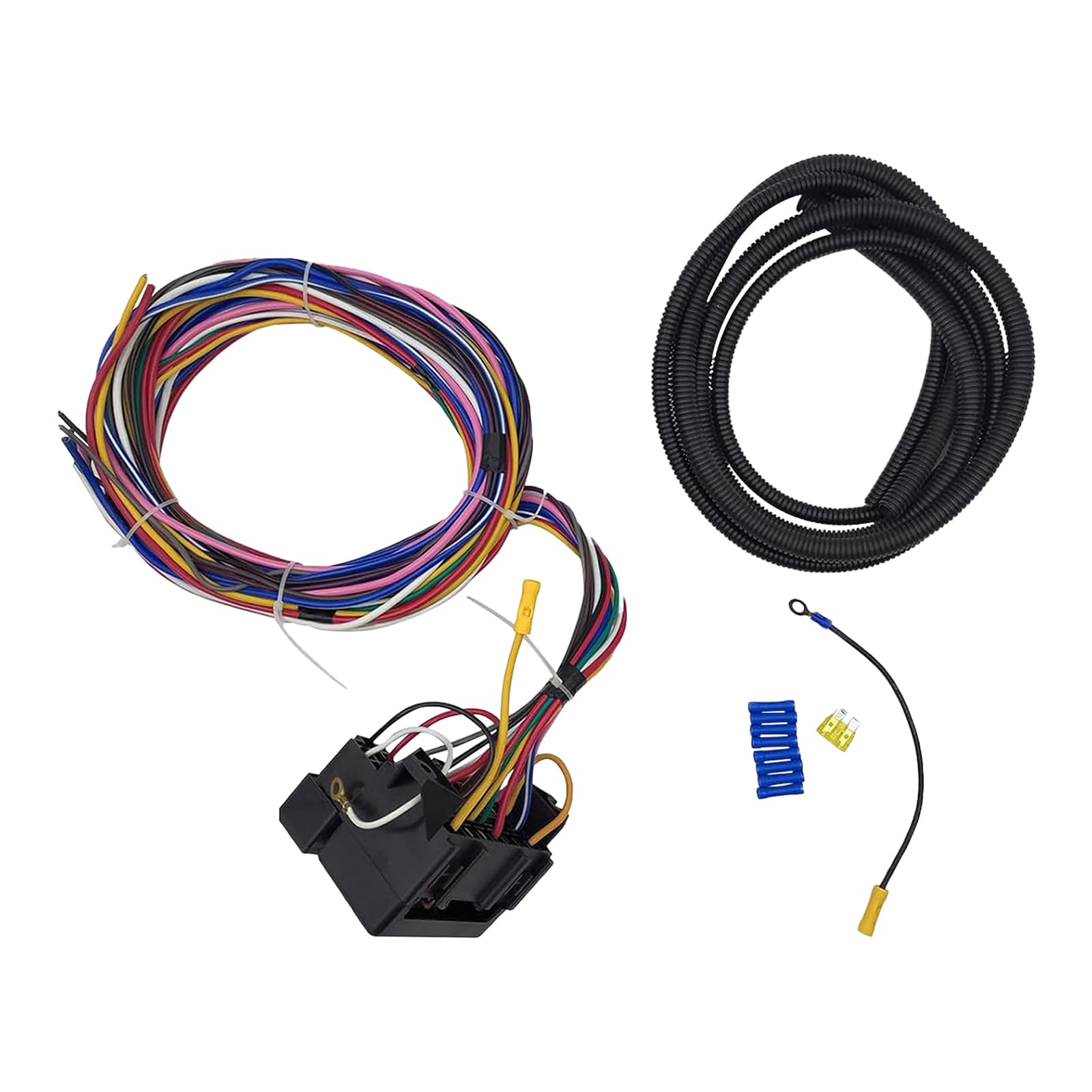 Amazon.com: SMMS 12 Circuit Universal Wiring Harness Muscle Car Hot Rod
