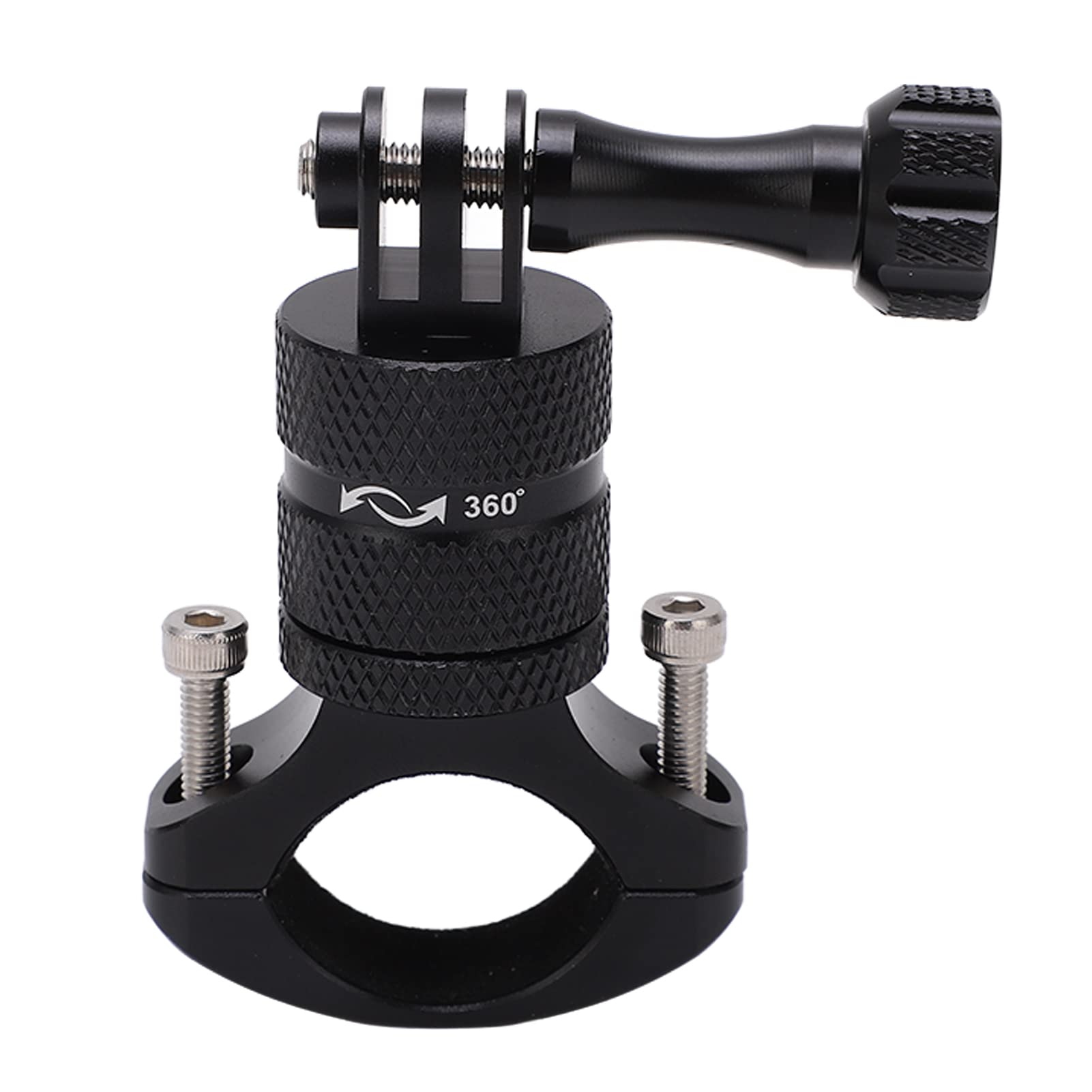 Supporto per Bici per per 10 9 8 7 6 5 4 3 2 1, 5 Session 4 Session, per per Action, per Xiaoyi, Supporto per Supporto per Portabiciclette Moto in Alluminio con Rotazione a