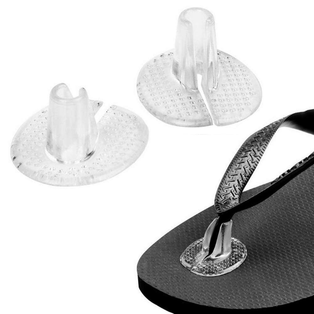 Amazon.com: 5 Pairs Silicone Thong Sandal Toe Protectors Clear Sandal Flip  Flops Gel Toe Guards Cushions Thong Protectors : Health u0026 Household