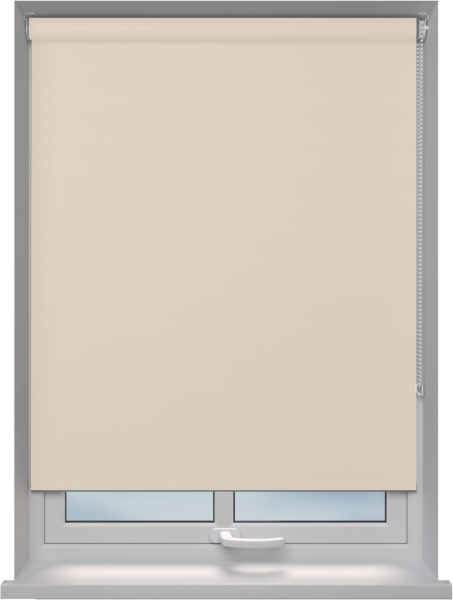 Home In Style 4U Roller blinds Thermal Blackout Roller blind - Trimmable UV Protection Child Safe Home Office Window Blinds Room Darkening Shades Cappuccino Blind 150cm wide x 210cm drop