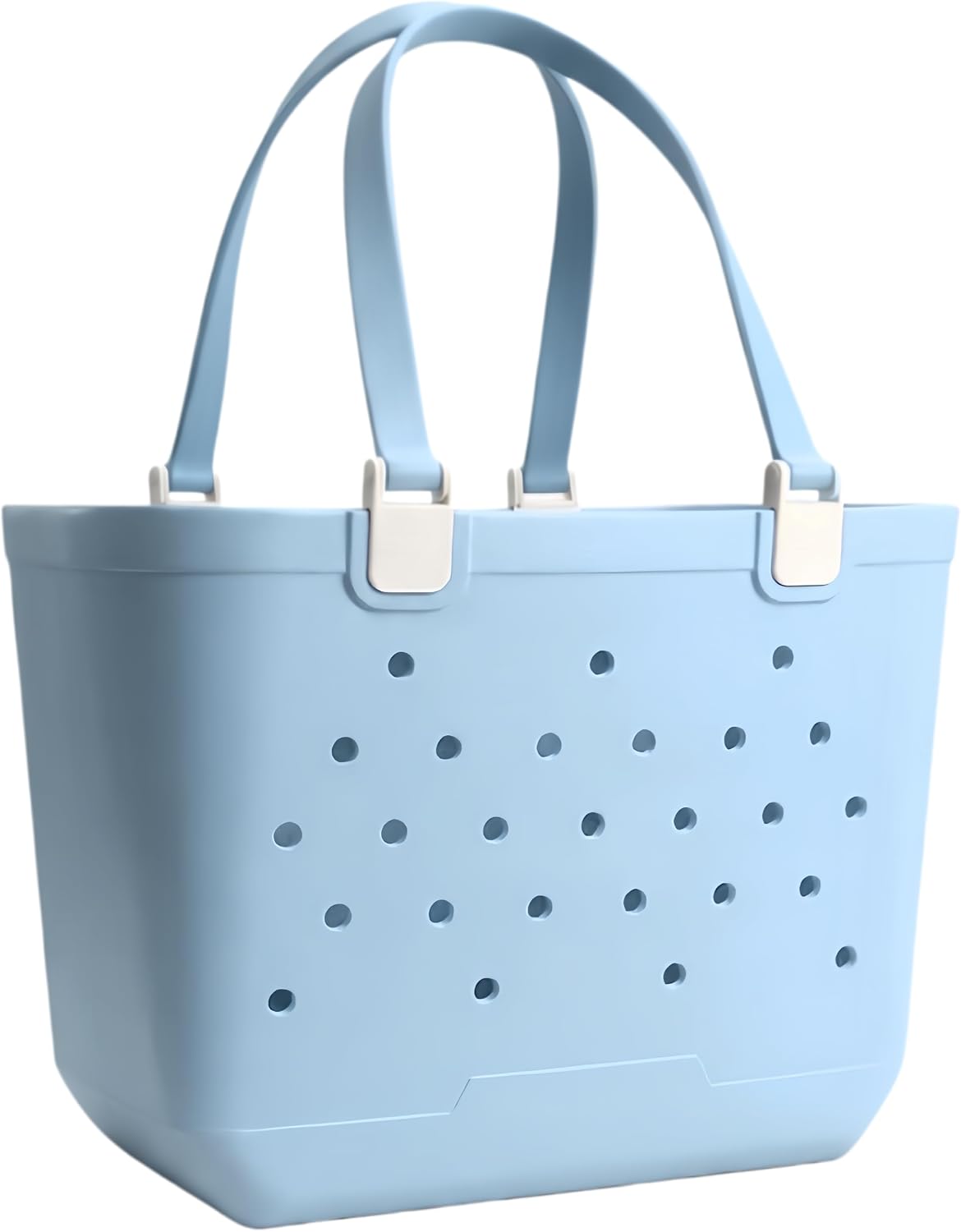 Large Rubber Beach Bag, Waterproof Rubber Tote Bag for Women,Vacation Essentials Beach Tote for Summer Swim Sport Travel