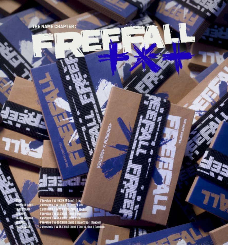 Miniatura 2 de TXT TOMORROW X TOGETHER - El Capítulo del Nombre FREEFALL 3er álbum Weverse Albums 2 Ver Set