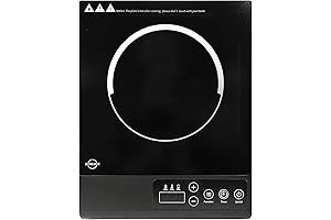 Apartment Size Electric Stove: Portable Induction Cooktop with Sensor Touch for Efficient Countertop Cooking