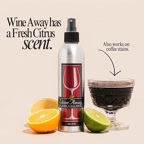 Miniatura 5 de Wine Away Removedor de manchas de vino tinto, colección Signature de aluminio, botella de 8 onzas (paquete de 2)