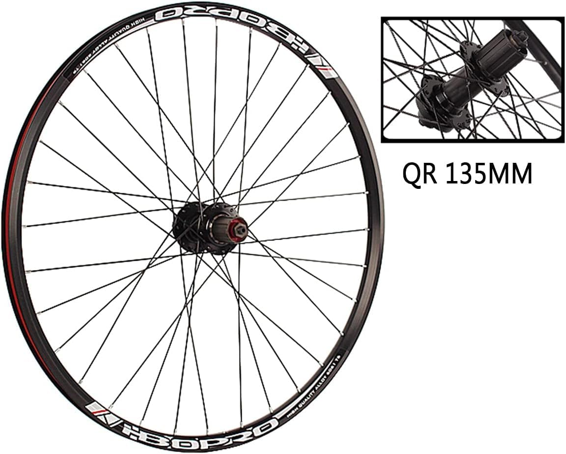 ELzEy Ruedas de Ciclismo Juego de Ruedas de Bicicleta de montaña de 26" Freno de Disco Llantas de Bicicleta de montaña de liberación rápida (Color : Snap-In, Size : 26'')