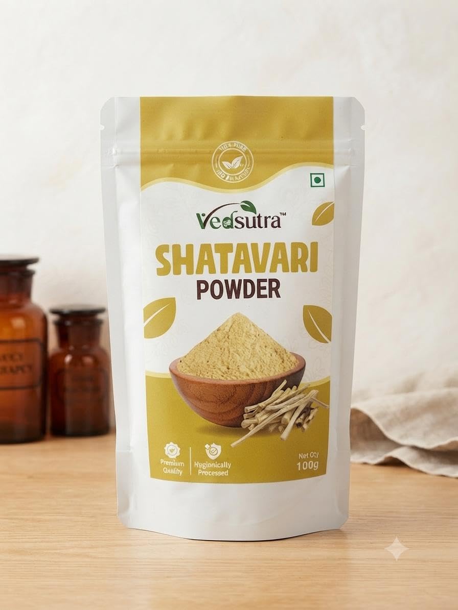 Vedsutra Shatavari Helps Boosts Health and Vitality 100g — Amazon image 2
