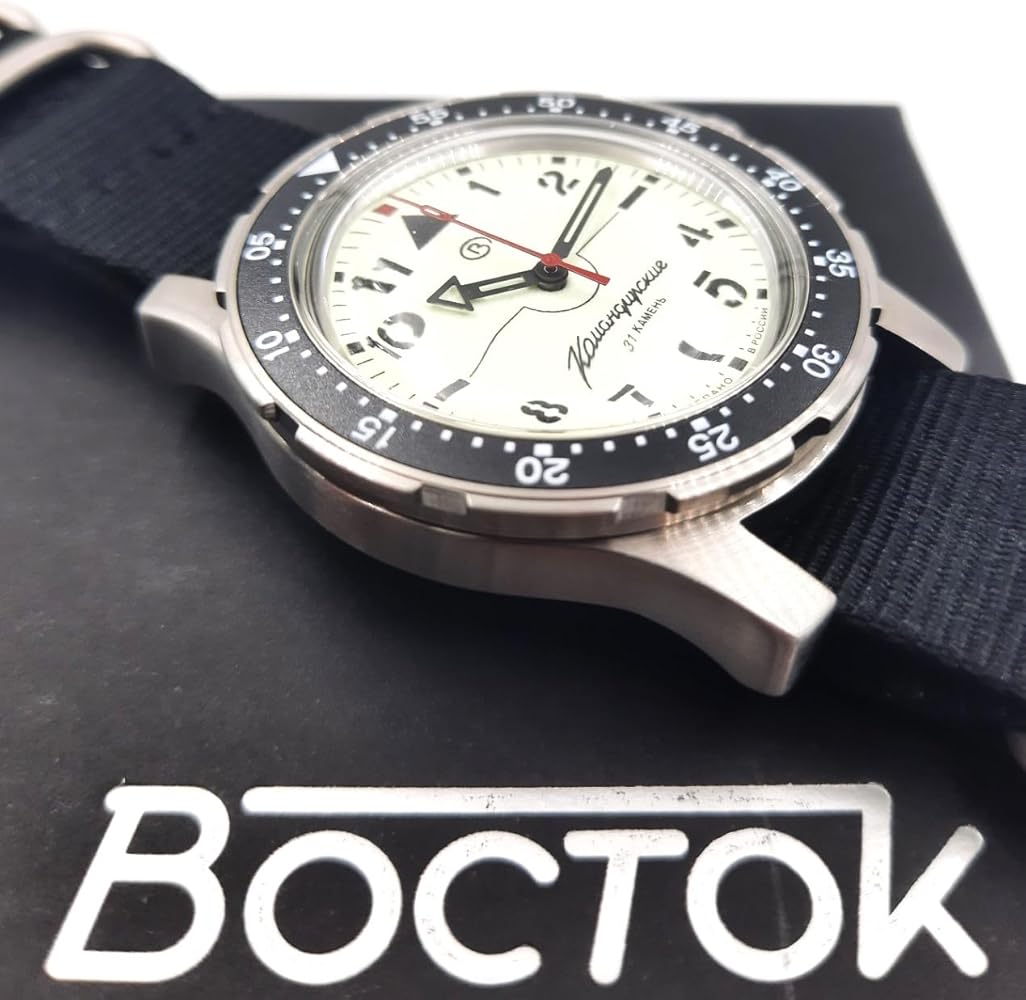 Amazon.com: Vostok Original Mens Watch Komandirskie 18028A Series