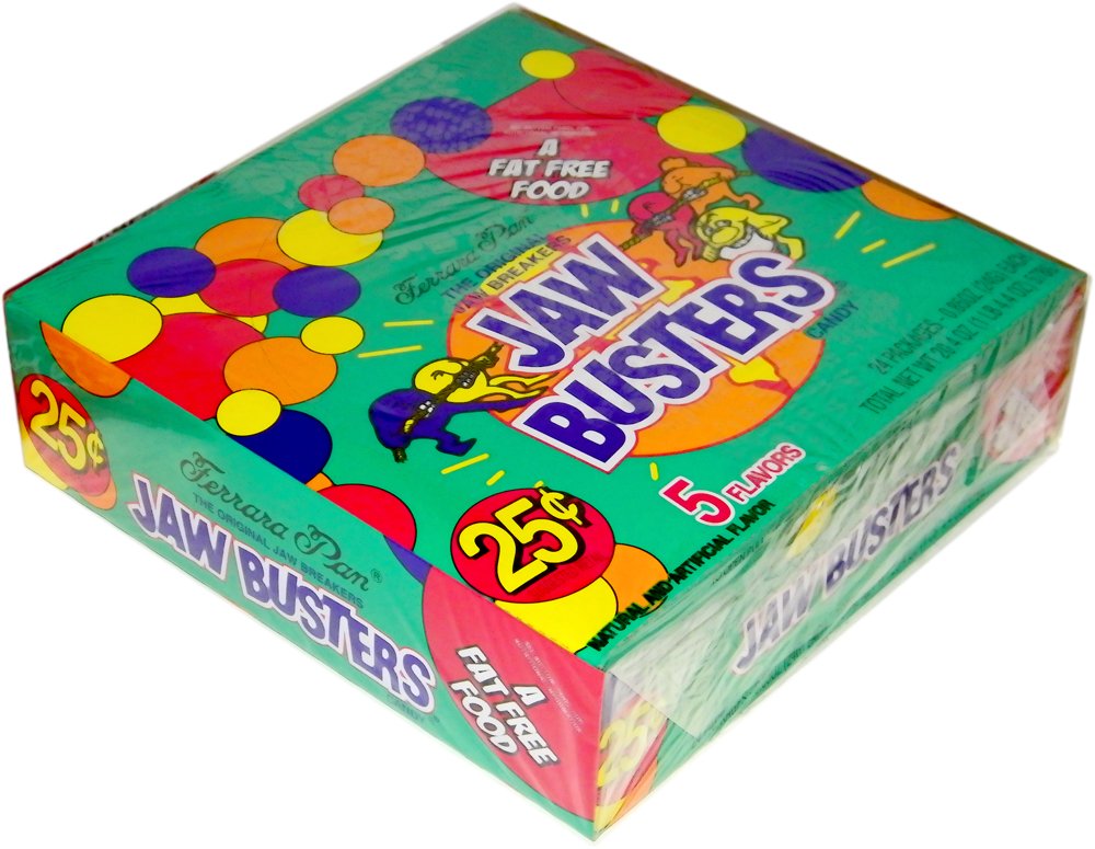 Ferrara Pan Jaw Busters Boxes (Pack of 24)