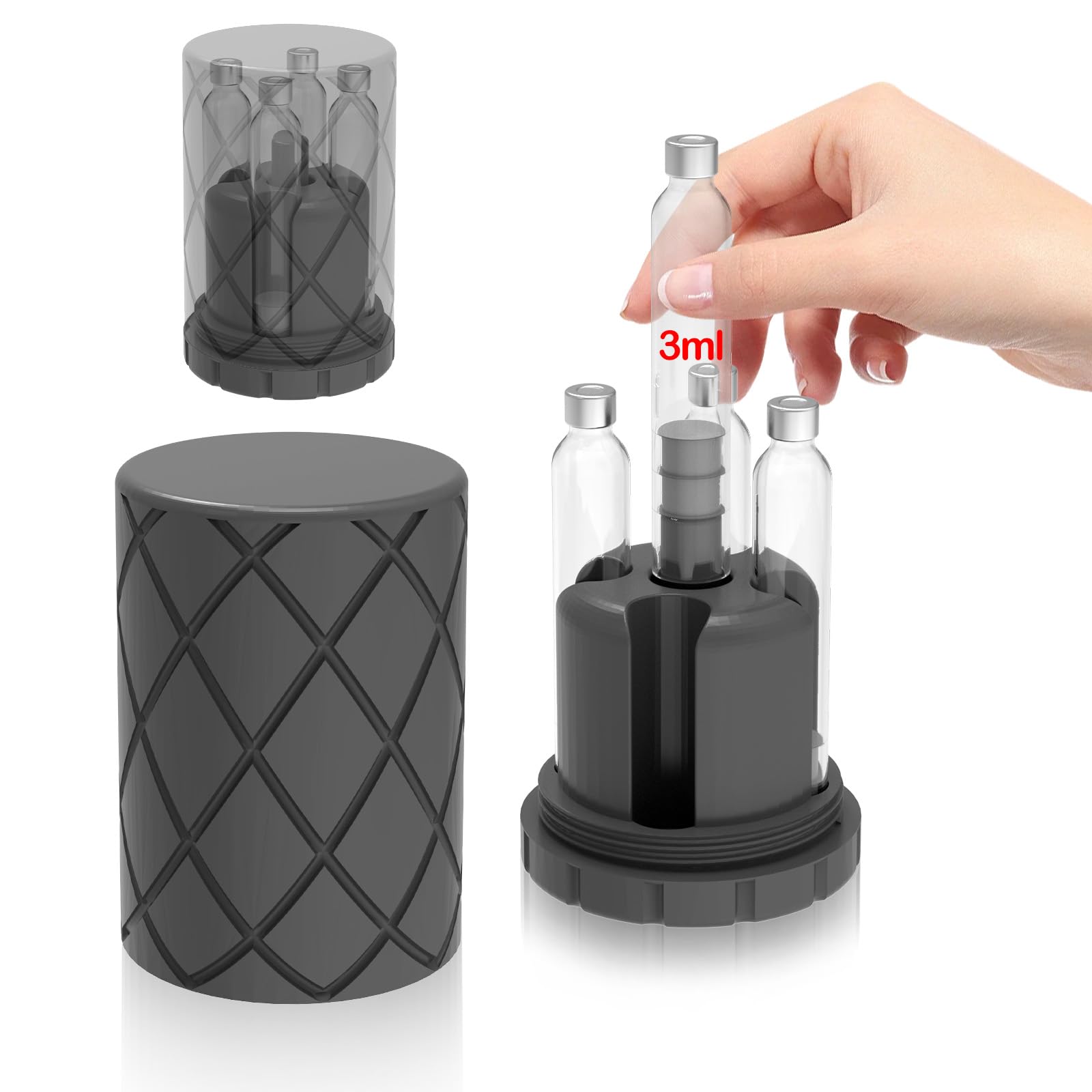 Photo 1 of GFYYBKJ 3mL Cartridge Holder & Purge Tower