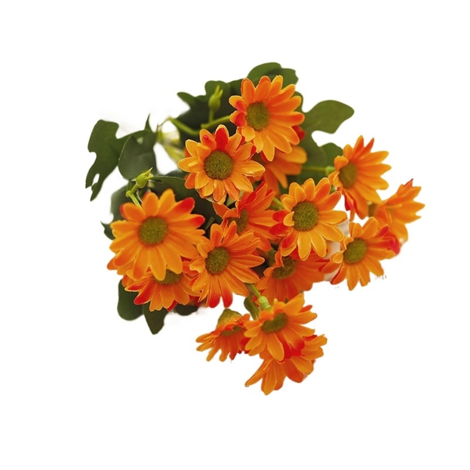 LXLAEOANG Artificial Flower Branches 5PCS Autumn Artificial Flowers Silk Daisy Home Garden Party Wedding Decoration Crafts DIY Fake Plants(Color1)