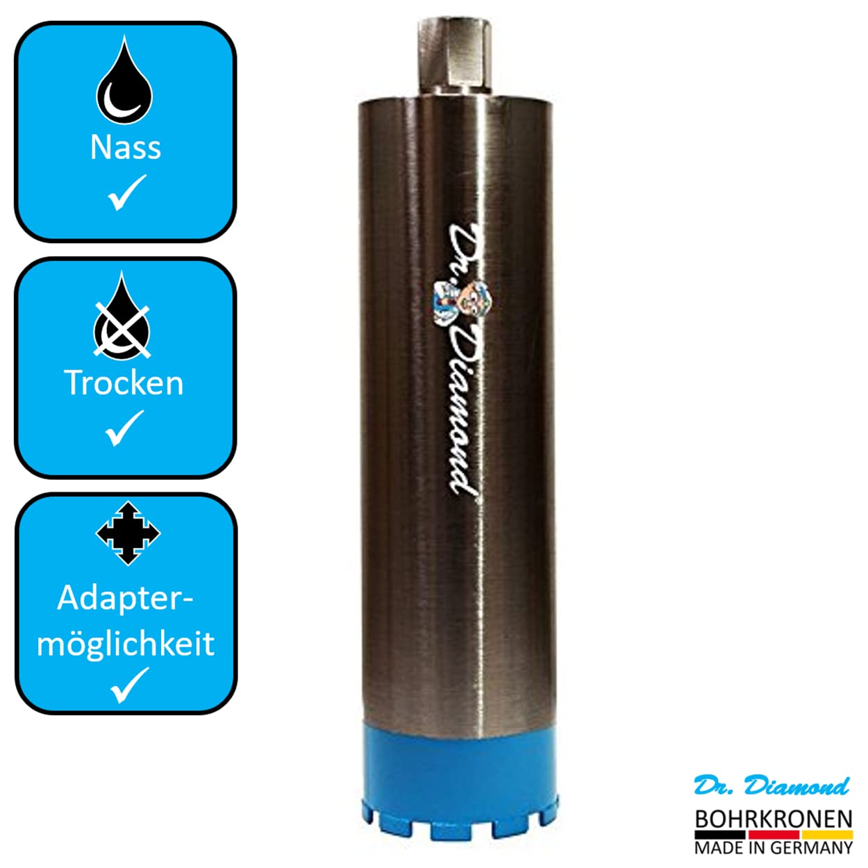 Corona De Perforación Seca De Diamante 1 1/4 No Mejor Para Universal 52 Mm 330 Mm 3 11 5 Mm 86615848