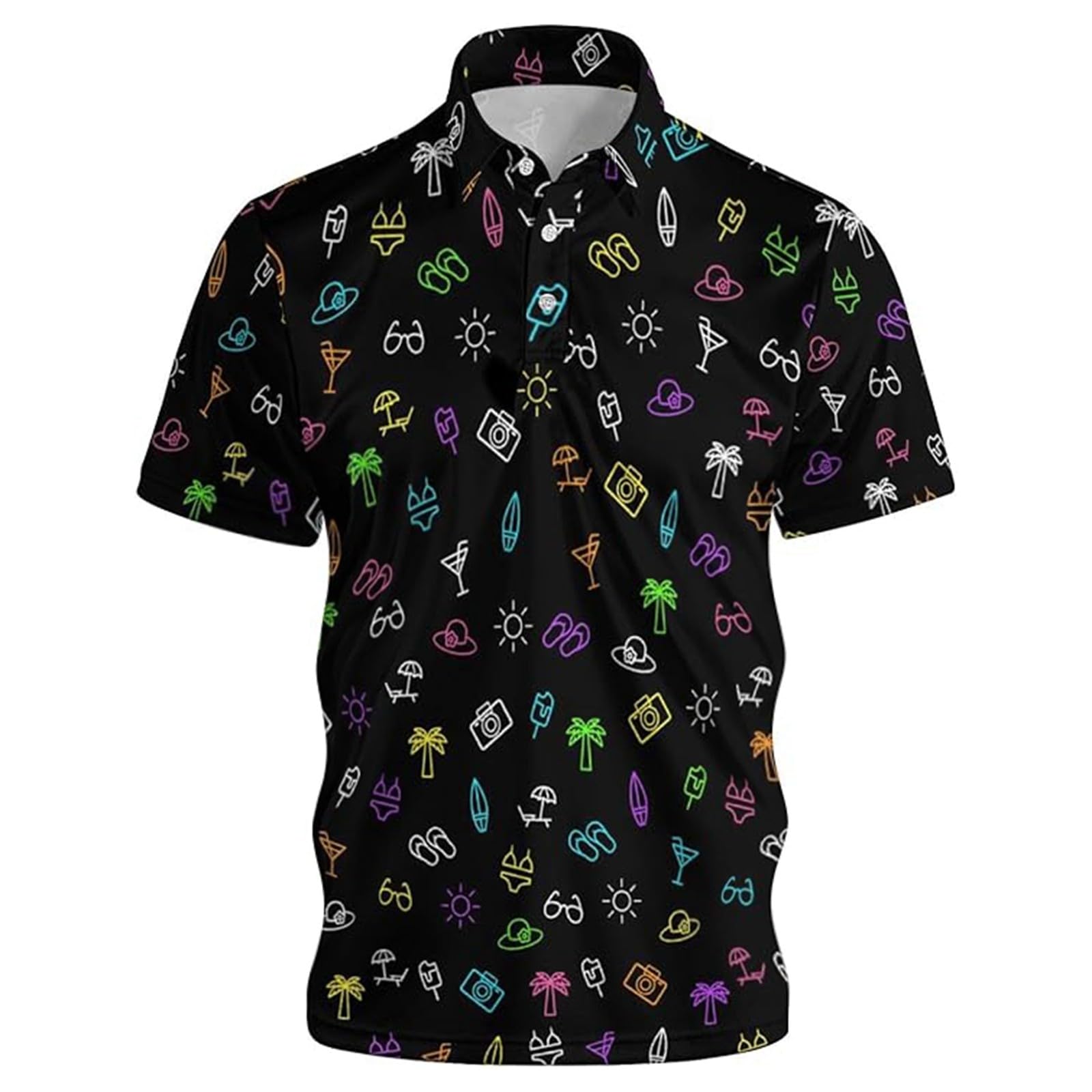 Shirt Men - Stylish Shirts With Printed Design For Casual Comfort And Quality Short Sleeve Apparel For Every Occasion Classic Fit Breathable And Durable Fabric