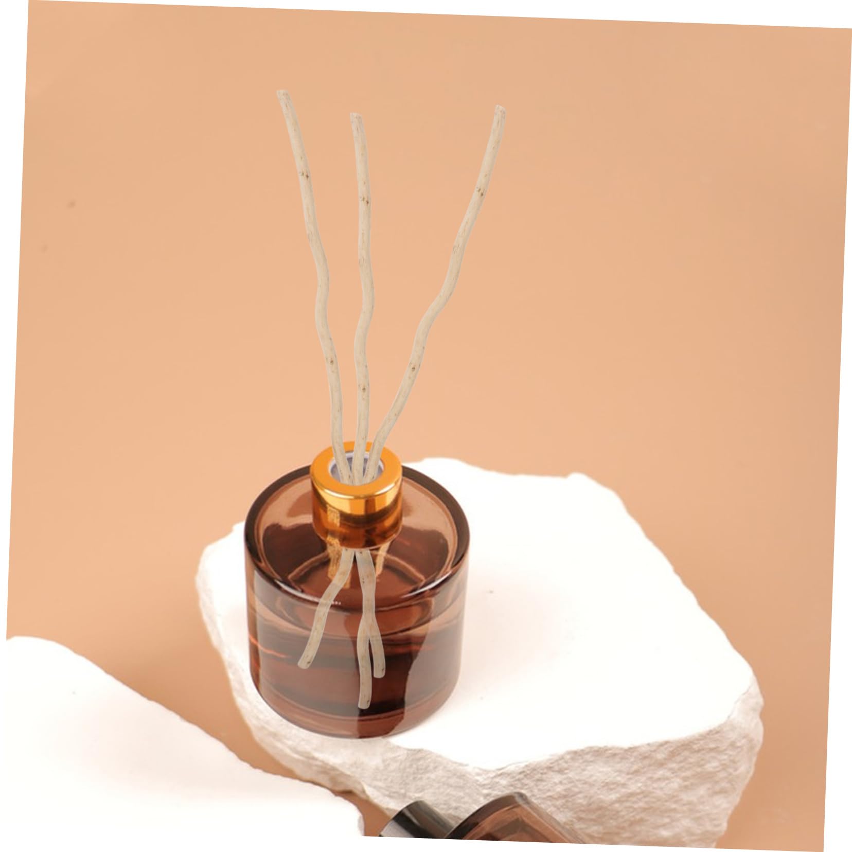 3 Sätze Aromatherapie-Stick Duftstäbchen Wesen Enthalten Schüttgut Stöcke Aromazerstäuber Aromastäbchen Dekorative Aromadiffusoren Aroma-diffusor-Sticks Hölzern Beige 50 Stück * 3