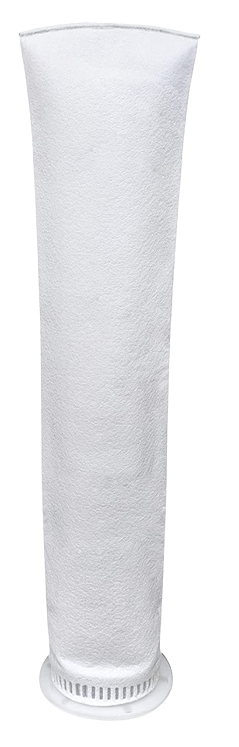 Pokar RO, 5 Micron Sediment Water Filter Bag Suitable for 4" Dia & 20" Length Aquarium Fish Tank Filter Sump Felt Sock Mesh Net Bag Micron Bore Water Filter… (1)
