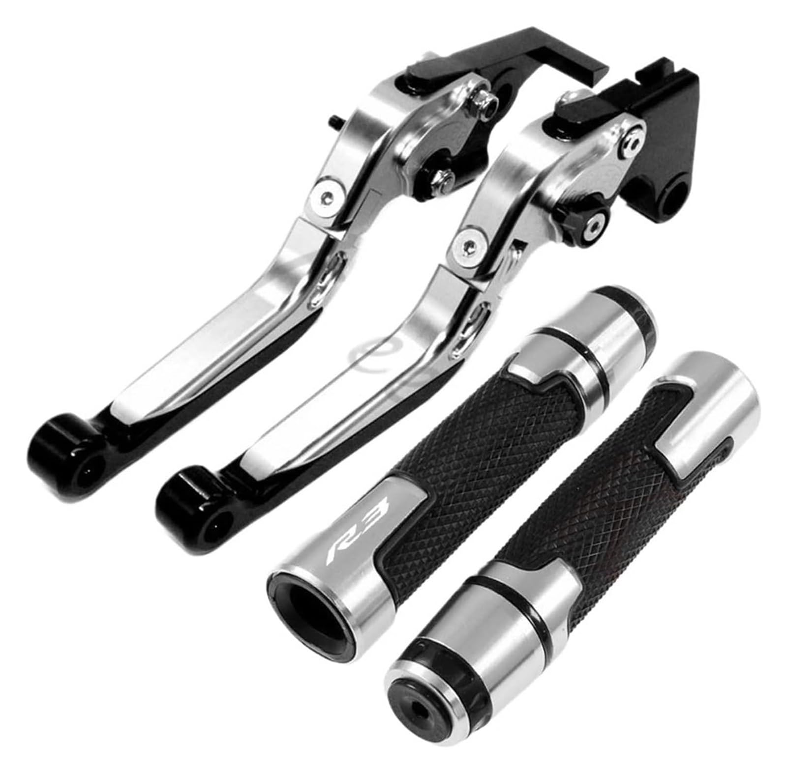 Asdghjf Color L For Yamaha Yzf R3 Yzfr3 2015-2020 Handle Lever Motorcycle Folding Brake Clutch Levers Handlebar Grips