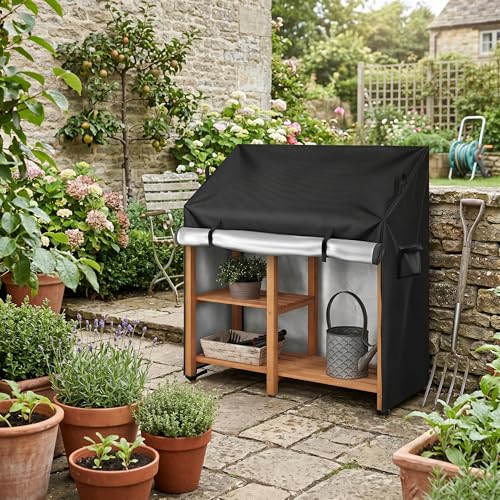 Cubierta para gabinete de exterior impermeable y protector contra rayos UV de 48x45 pulgadas 4
