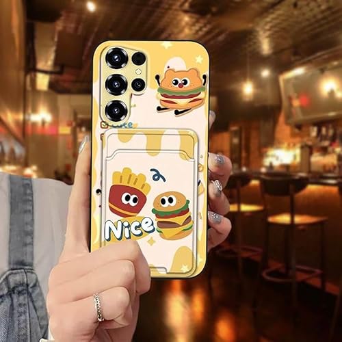 Phone Case Compatible with Oukitel C68, Shockproof Card slot Full wrap Anti-dust TPU Dirt-resistant Graffiti Anti-knock Silicone