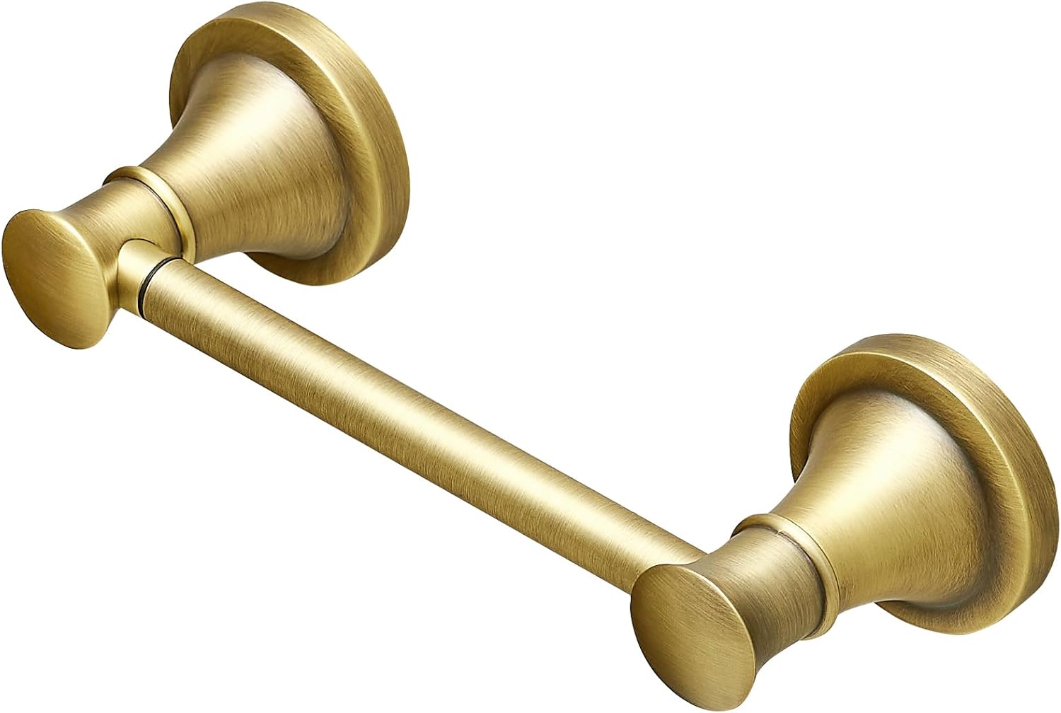 Hoimpro Wall Mounted Rustproof Toilet Tissue Paper Holder Bathroom Accessories Toilet roll Paper Hanger, Antique Brass