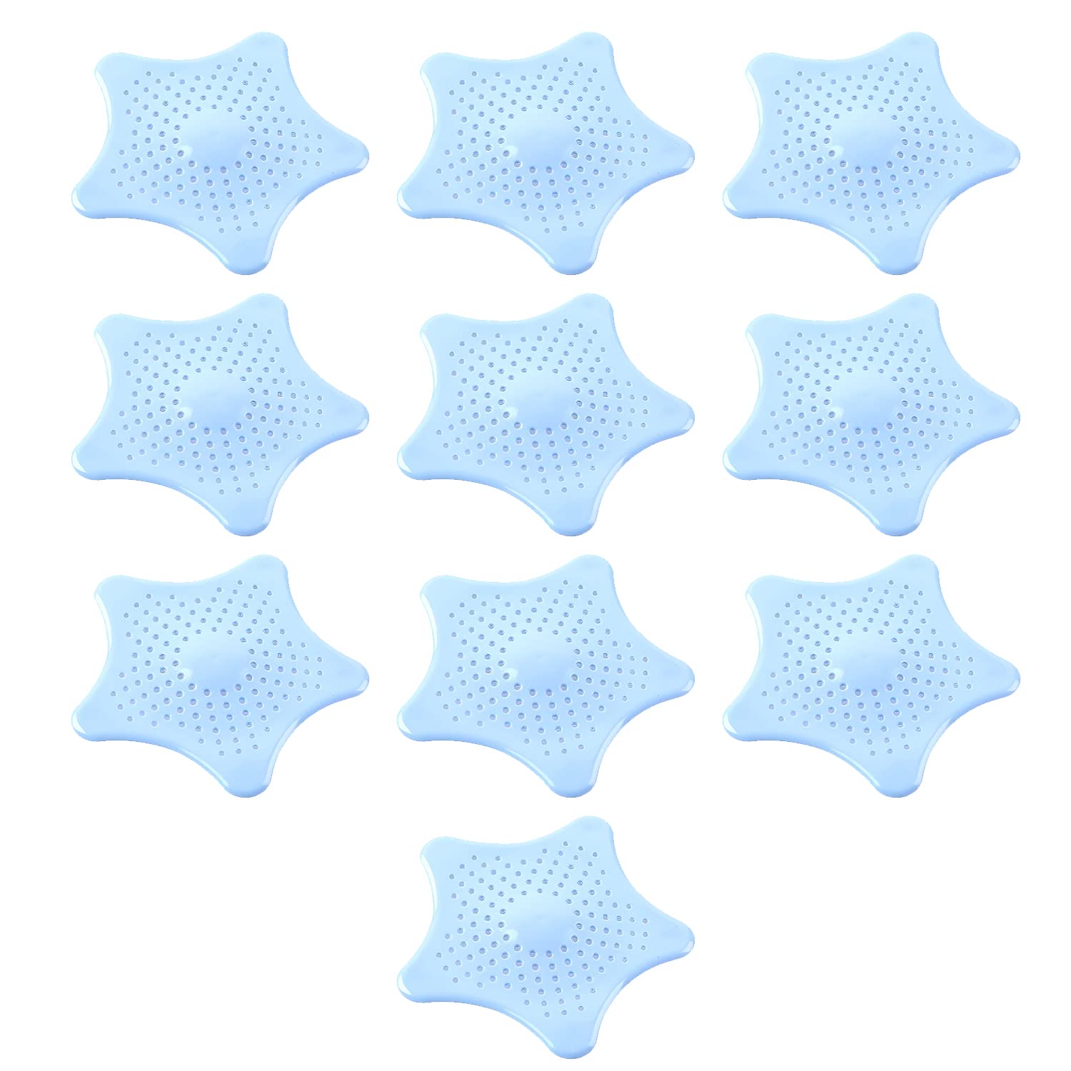 Oblivion Star Shaped Sink Filter Bathroom Hair Catcher, Drain Strainers Cover Trap Basin (Pack of 10) (B0BPC66WRT) Amazon Price History, Amazon Price Tracker