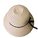 Produktbild LEEDY Ausverkauf Strohhut Damen Sommer Strand Faltbarer Sonnenhut UV Schutz Safari Hut Gartenhut mit Sonnenschutz Breite Krempe