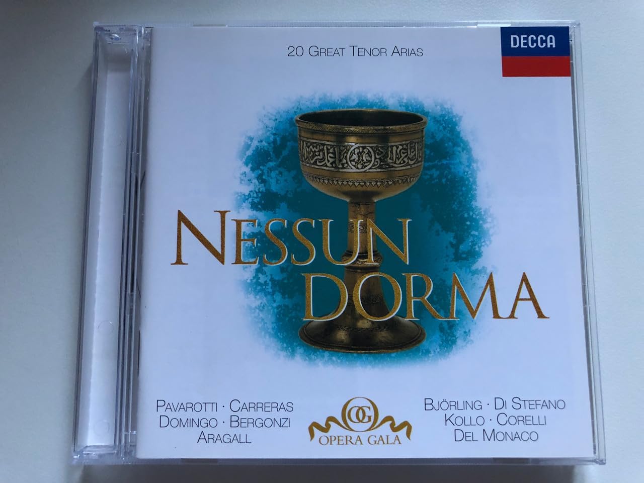 Nessun Dorma ~ 20 Great Tenor Arias / Pavarotti, Carreras, Domingo, Bergonzi, Aragall, Björling, Di Stefano, Kollo, Corelli, Del Monaco...
