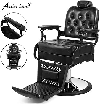 【アンティーク】美容院 理容室 スタイリングチェア 油圧式 バーバーチェア 楽天市場】バーバーチェア 理容椅子 リクライニング 床屋 美容室 油圧