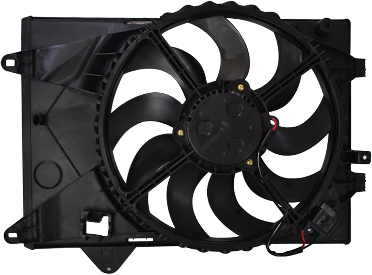 WFLNHB Radiator Cooling Fan Motor Assembly for Chevrolet Sonic