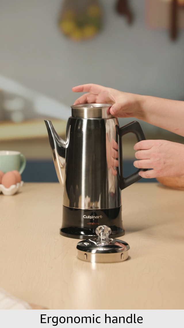 Amazon.com: Cuisinart Classic 12 Cup Percolator, PRC-12N: Home & Kitchen