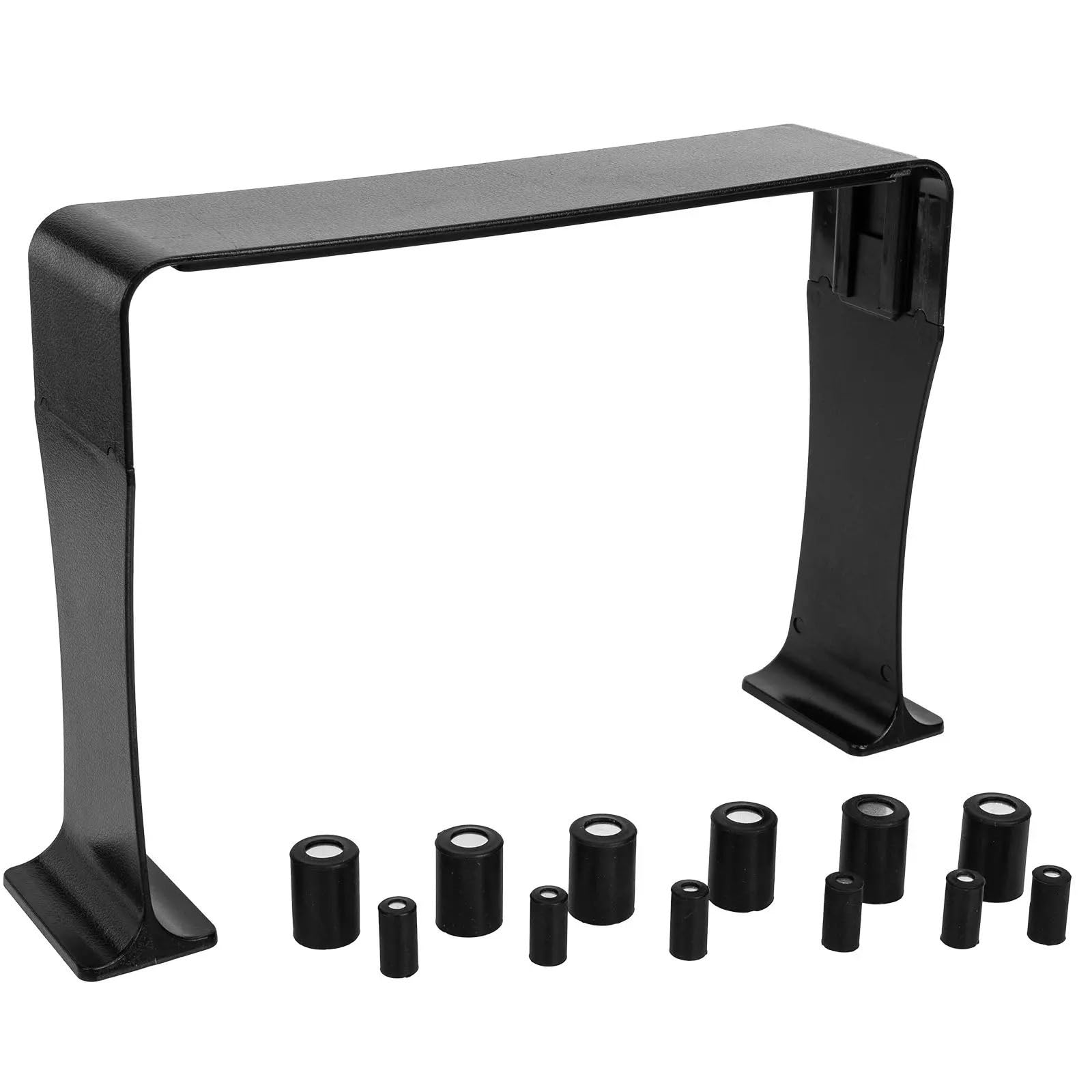 WLIHDB 2Pcs Makeup Brush Holder Rack For Brushes Metal Stand Drying Shelf Beauty Tool Display Storage for Makeup Brushes