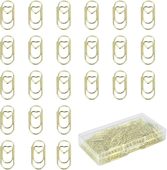 LYTIVAGEN 150 Pezzi Graffette Metalliche da Ufficio Mini Graffetta a