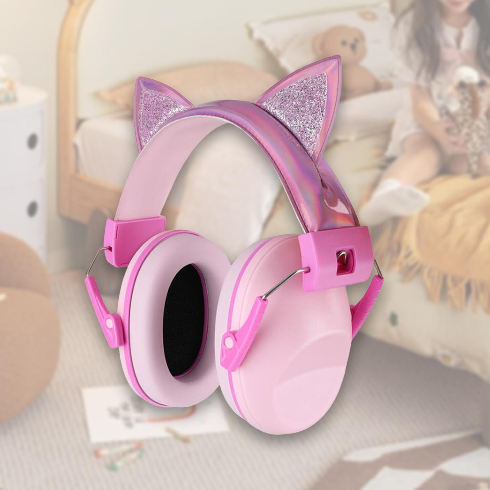 Amagogo Cuffie antirumore per bambini, tappi auricolari insonorizzati, cuffie antirumore, protezioni auricolari regolabili per i viaggi