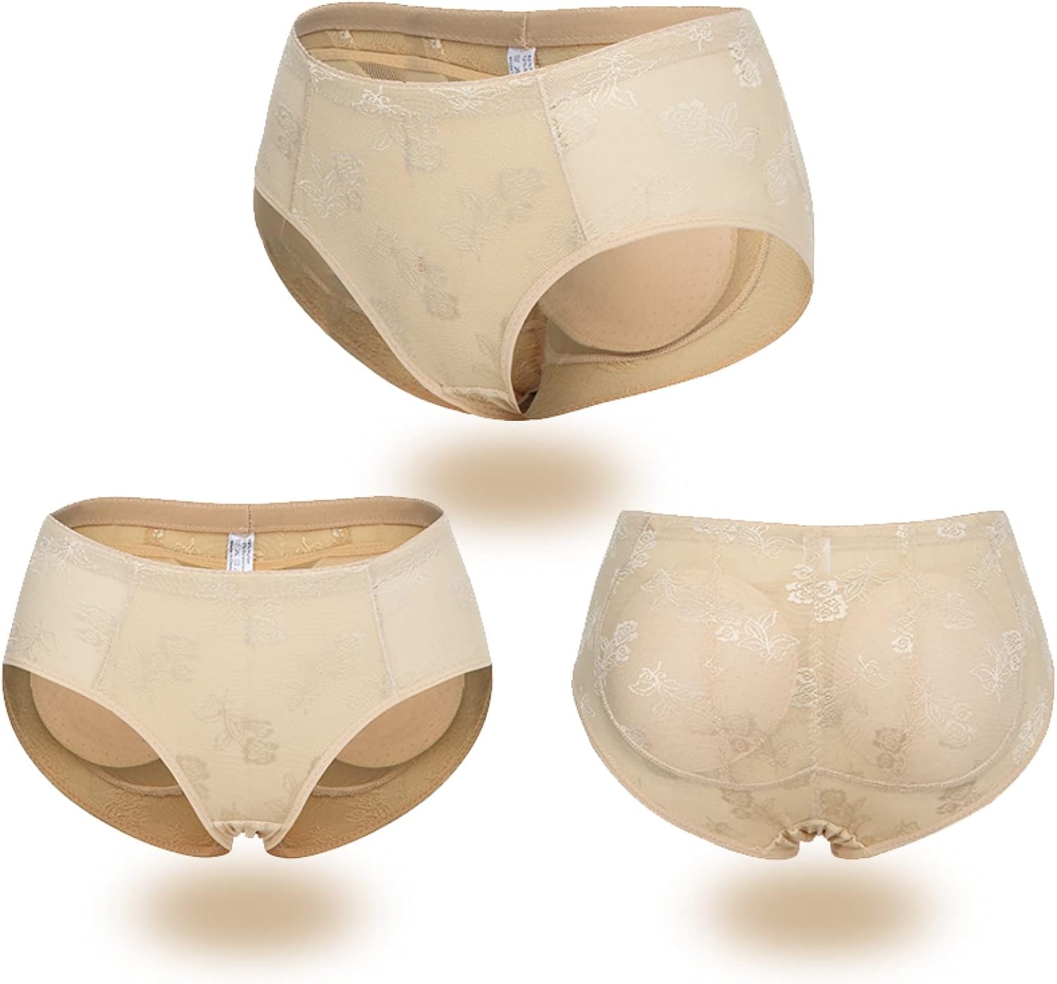 Women Briefs Body Shaper Butt Lifter Padded Panty Hip Enhancer Shapewear Fake Pads Underpants Push up Underwear