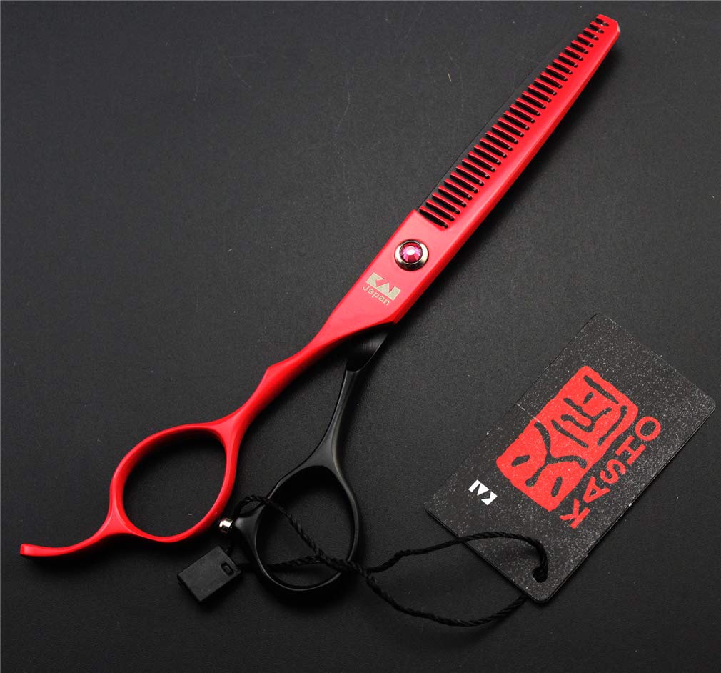 Capelli 6.0 Pollici Mano Sinistra Professionale Parrucchiere Forbici del Barbiere Assottigliamento Cesoie Cesoie Set Giapponese in Acciaio Inossidabile Uomo Donna Home USA