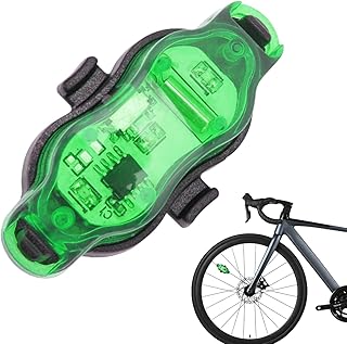 自転車スポークライト,スポーク 安全灯 | 走行 安全 ホイールライト | マウンテンバイク 夜間 ロード ダート 日常通勤 キャンプ アウトドア 使用