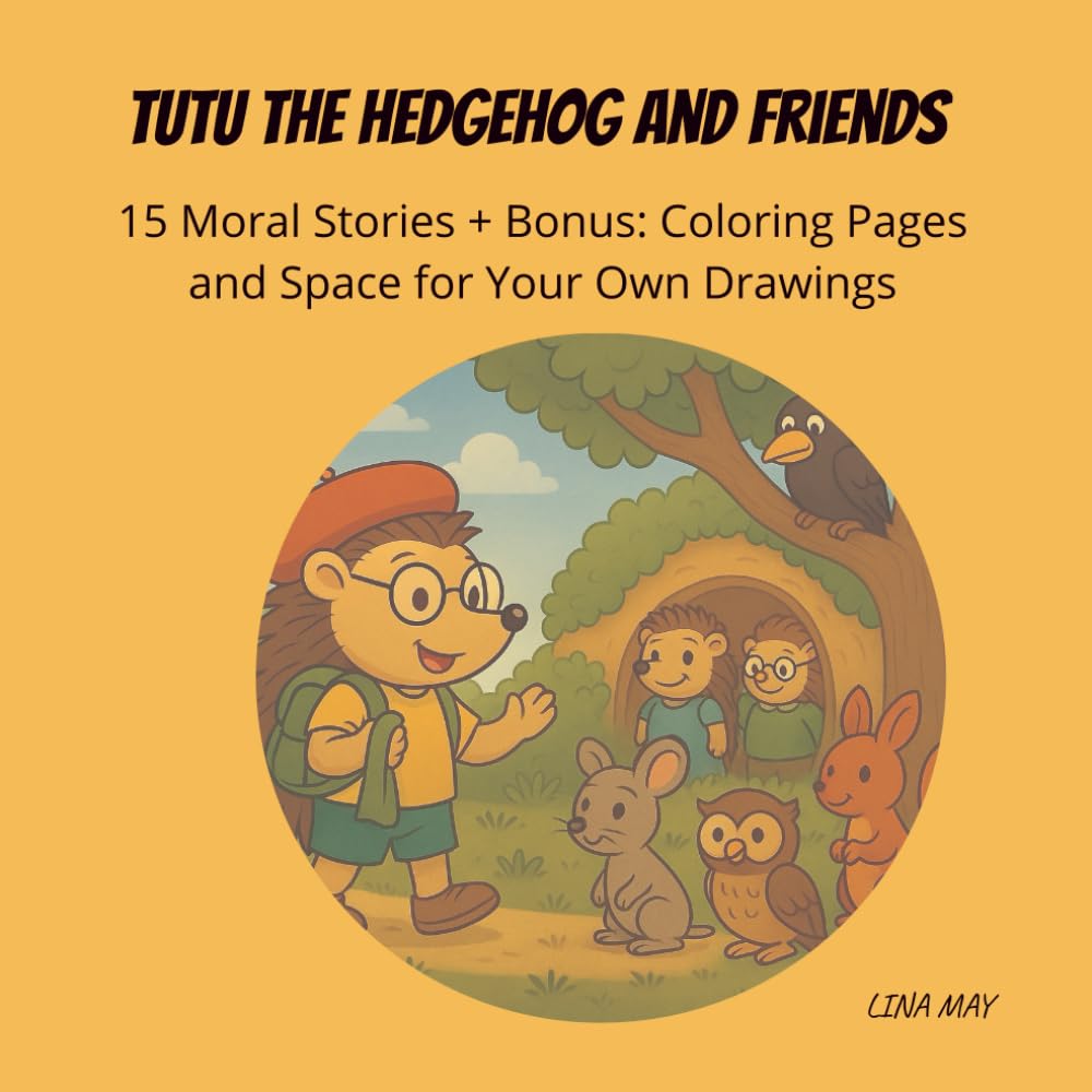 Hedgehog Tutu and Friends: 15 Moral Stories That Teach Kindness and Show Children the Beauty of the World