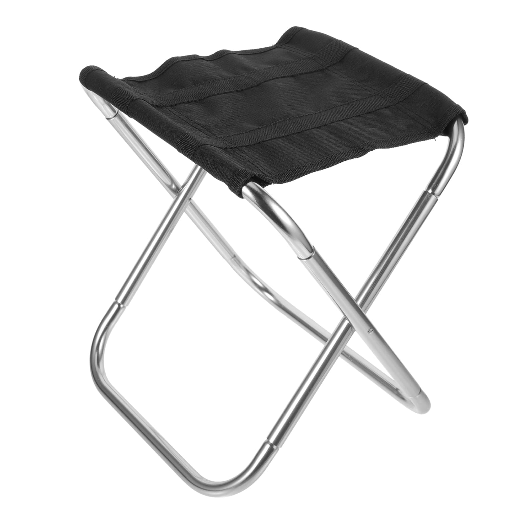Toyvian 5 Piezas Taburete Plegable De Aleación De Aluminio Adulto Deporte Cámping Bench Compacto Pequeño Acolchado Ligero Doblar Taburete para Acampar Al Aire Libre Tela Oxford Gris