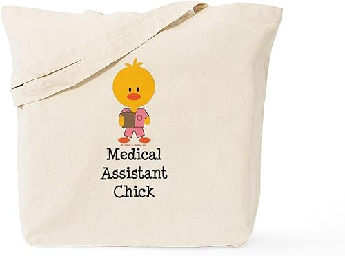 Miniatura 12 de CafePress Viola Chick Tote Bag Bolsa de lona natural, bolsa de compras reutilizable, Caqui, Bolso tote Viola Chick