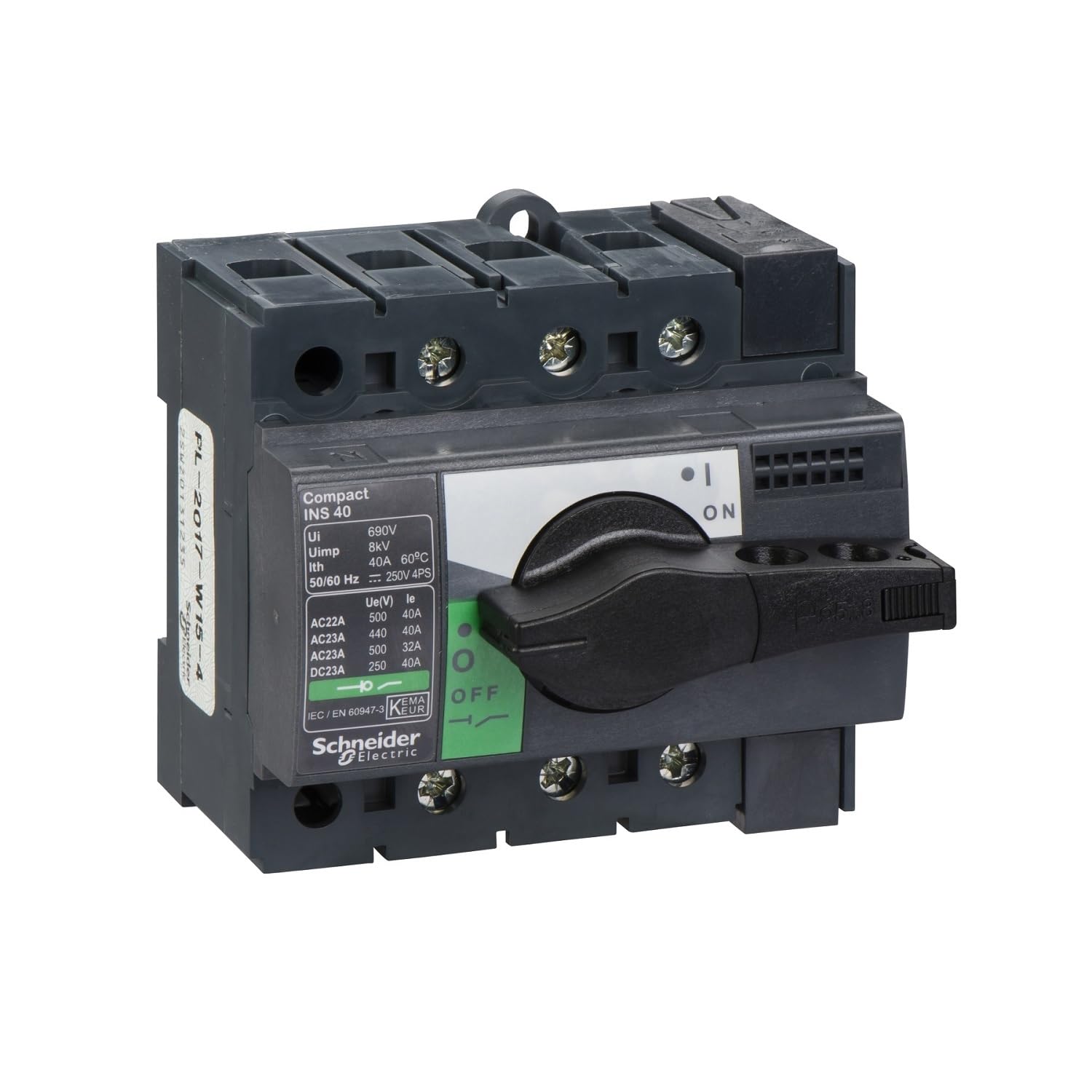 SCHNEIDER ELECTRIC 28900 Non-Automatic Molded Case Switch 690-Volt