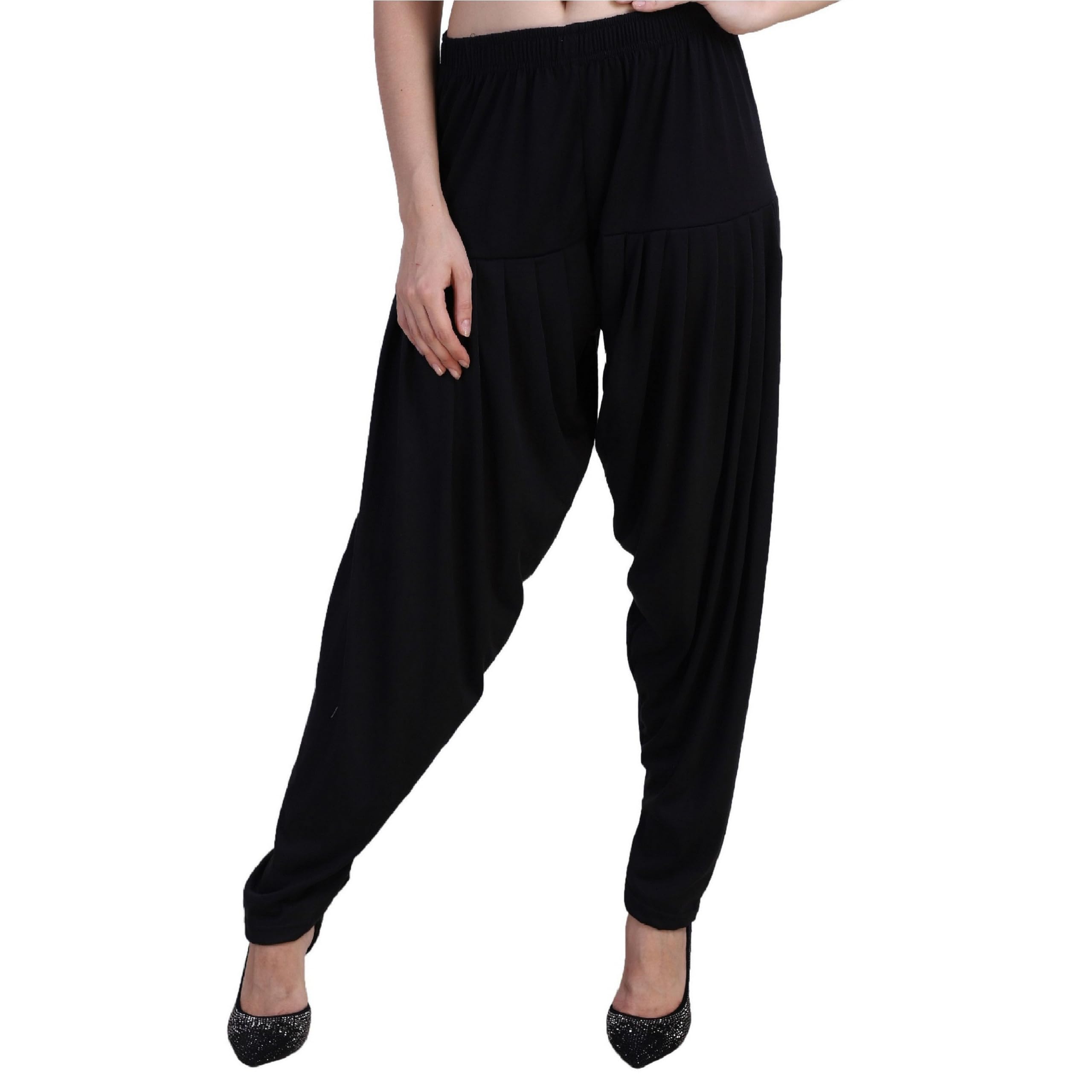magilam Viscose Solid Attractive Pleated Pattern Casual wear Patiala Pants for Womens (Multicoloured;L,XL,2XL,3XL,4XL)-picture-16