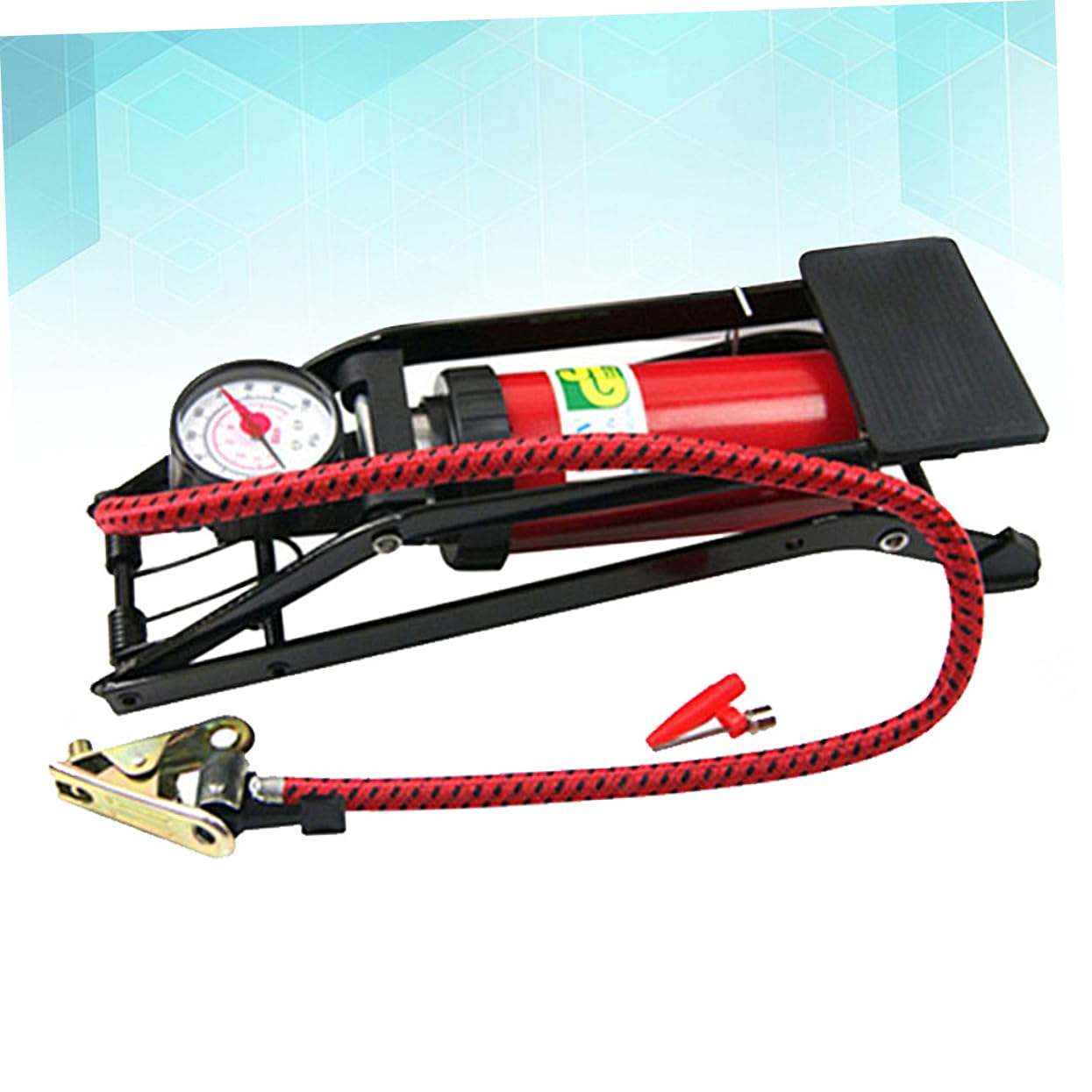 POPETPOP aktivierte Standpumpe handlenzpumpe handpumpe Hand Pump autozubehör Accessoires Accessories Auto Fahrradpumpe autoreifen Reifen Standpumpe Hochdruck-Fußpumpe Standpumpen Inflator