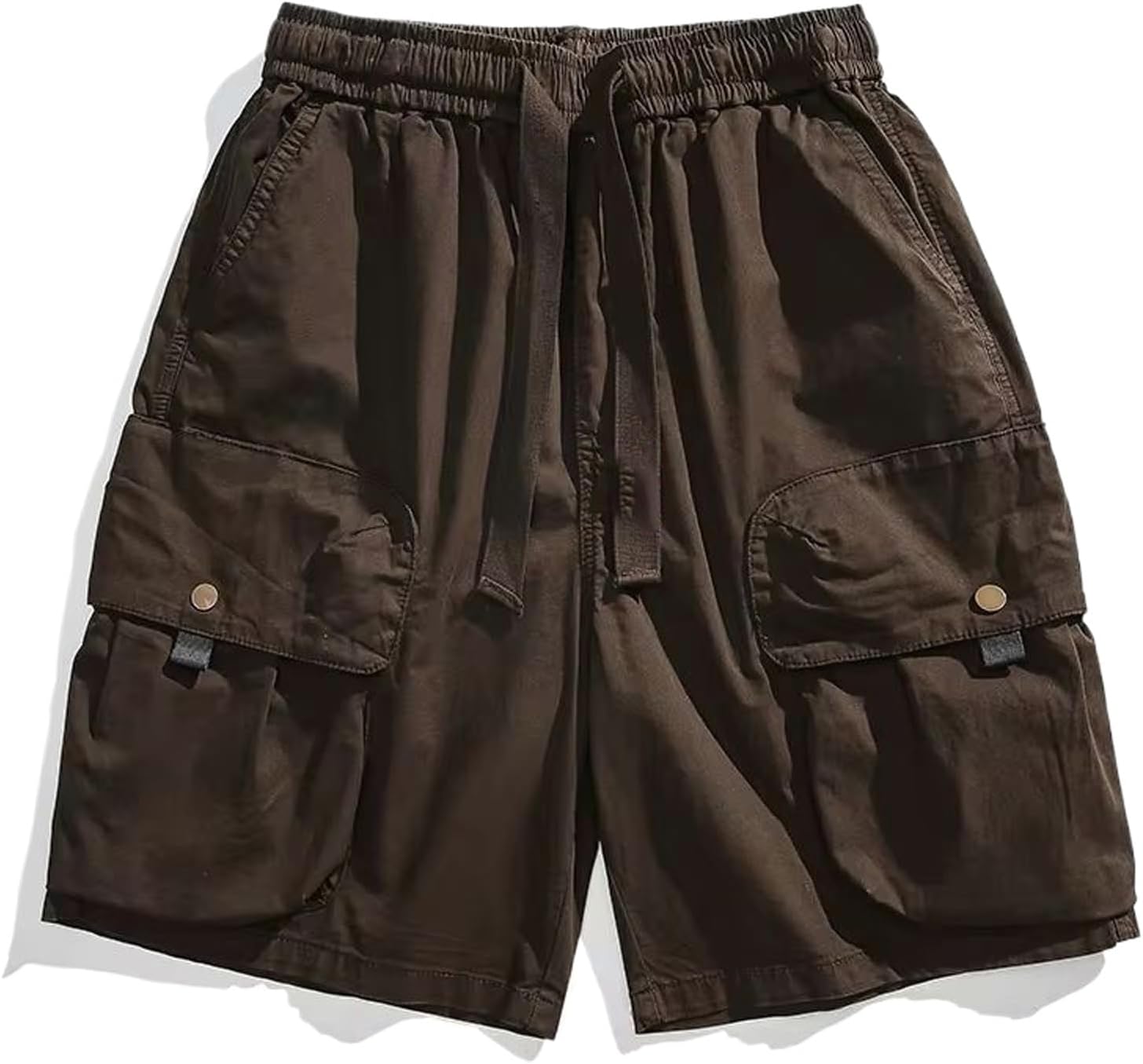 Japanese Streetwear Multi-Pocket Cargo Shorts Men Clothing Summer Harajuku Casual Baggy Pants Shorts Male