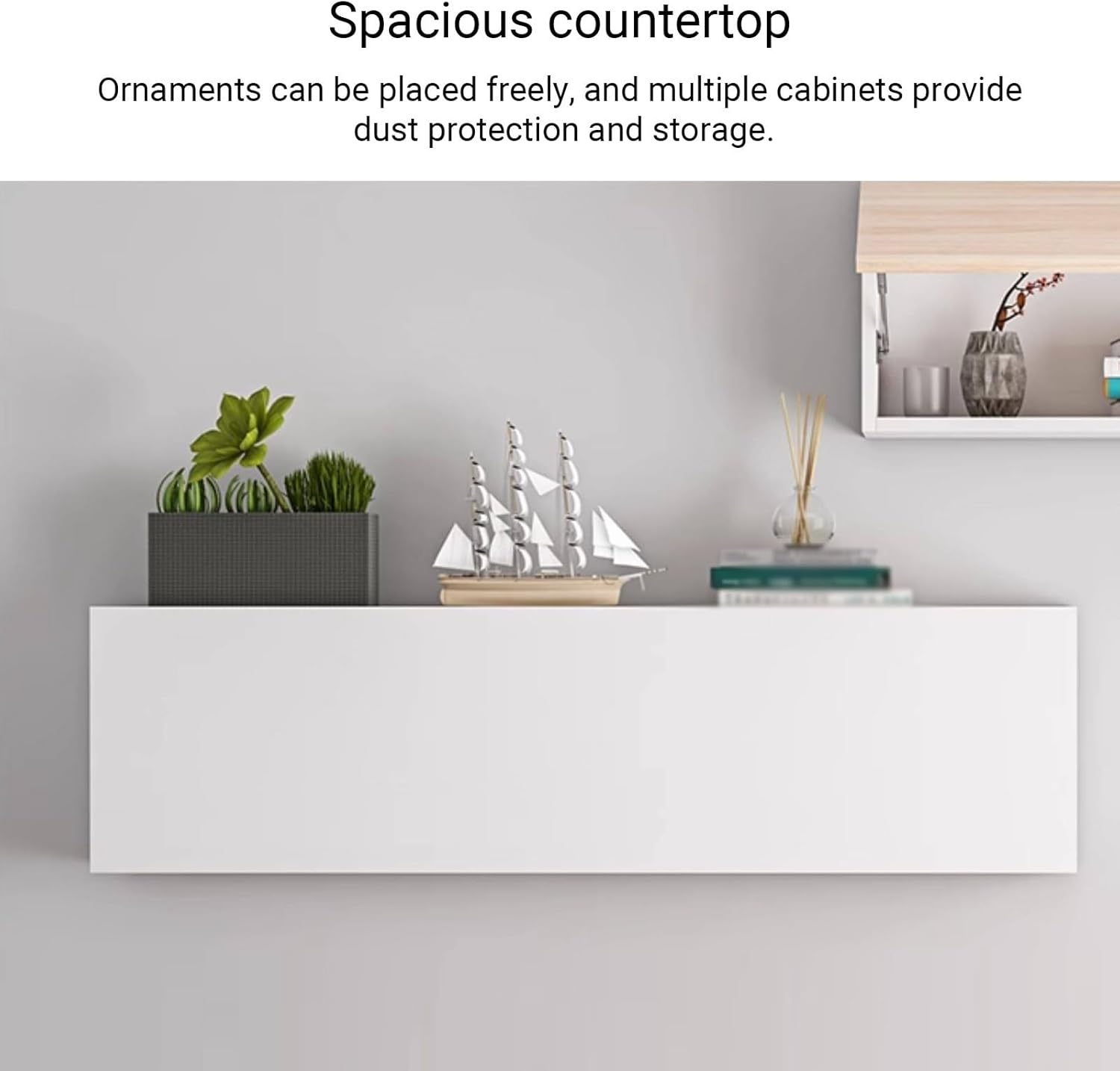 Wall Cabinet with Doors, Kitchen Wall Cabinets Storage, Wall Mounted Kitchen Cabinets with Doors and Shelves, Wall Mount Cabinets for Kitchen, Bathroom Wall Cabinets with Doors, Wall Storage Cabinets