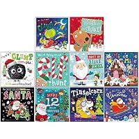 Christmas Storybook Collection 10 Books Set Ziplock