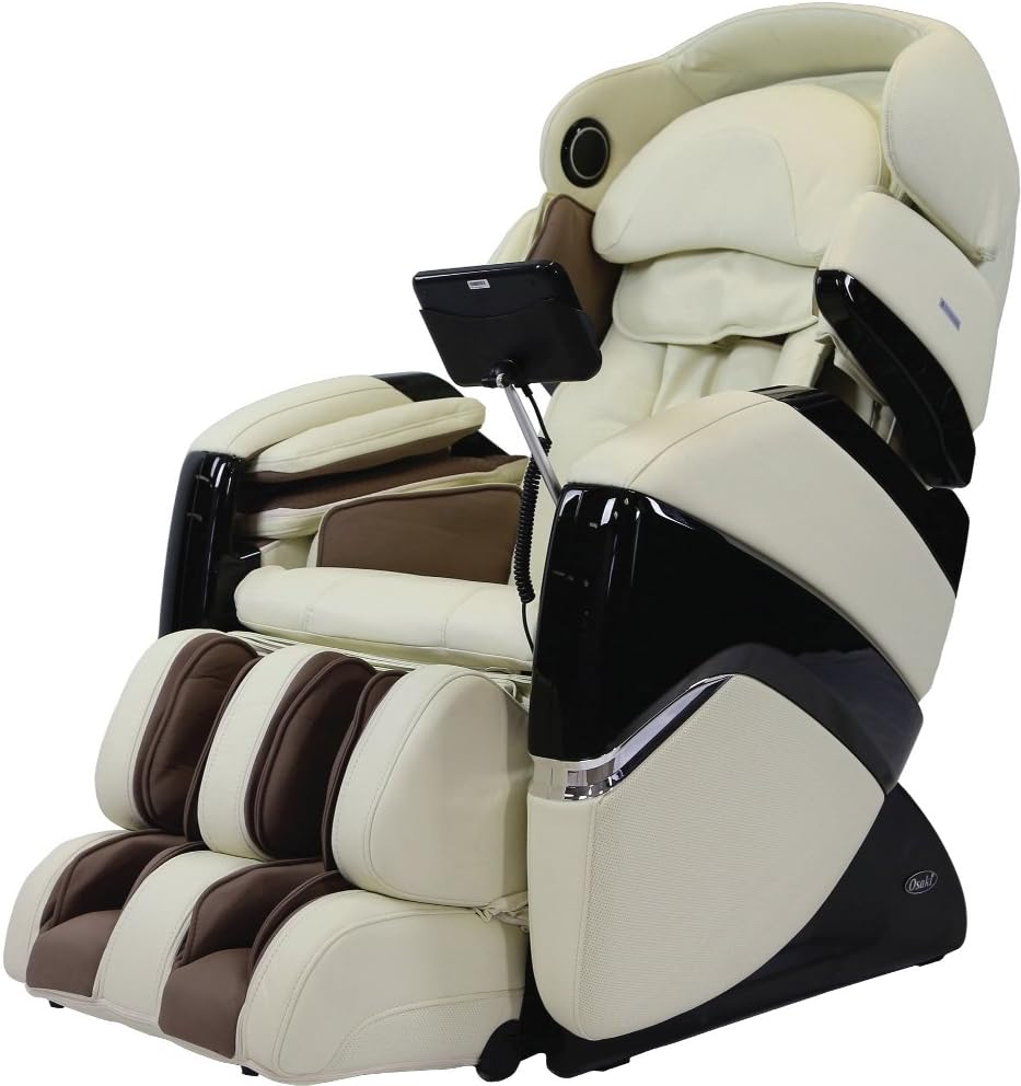 Osaki OS3DPROCYBERC Model OS-3D Pro Cyber Zero Gravity Massage Chair, Cream, Evolved 3D massage Technology, Computer Body Scan, 2 Stage Zero Gravity, Next Generation Air Massage Technology, 36 Air Bag